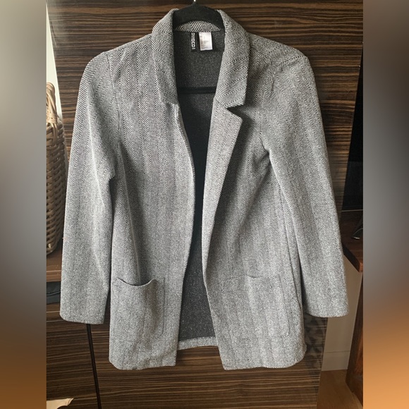 Womens grey divided sport coat trench suit work old
Money blazer - Picture 1 of 5
